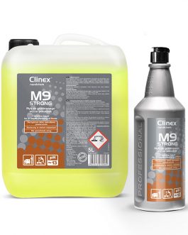 CLINEX M9 STRONG ( Καθαριστικό για δύσκολη βρωμιά , κατάλληλο και για σκληρό νερό 1L )