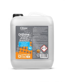 CLINEX DISHINE ( Λαμπρυντικό υγρό για επαγγελματικά πλυντήρια πιάτων 5L )