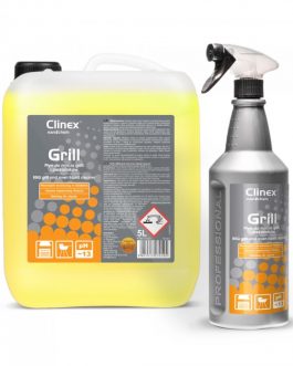 CLINEX GRILL ( Επαναστατικό καθαριστικό για καμμένα λίπη , καπνιά , σε σχάρες , BBQ , φούρνους 1L , 5L )
