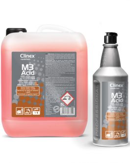 CLINEX M3 ACID ( Όξινη φόρμουλα για καθημερινό καθαρισμό των δαπέδων χώρων υγιεινής και των ειδών υγιεινής 1L )