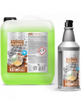 CLINEX NANO PROTECT FLORAL ( Μη αλλεργιογόνο καθαριστικό με νανοσωματίδια για δάπεδα 1L , 5L )