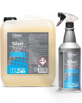 CLINEX STEEL( Καθαριστικό για ανοξείδωτες επιφάνειες κι εξοπλισμό inox 1L , 5L )
