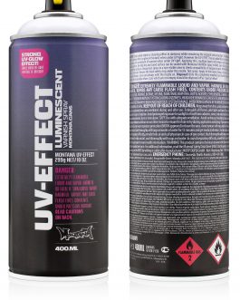 MONTANA UV-EFFECT TRANSPARENT 400ML