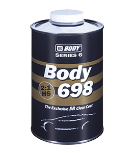 BODY 698 CLEAR HS SR 2:1