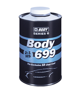 BODY 699 CLEAR HS SR 2:1