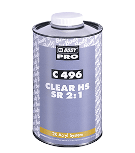C496 CLEAR HS SR 2:1
