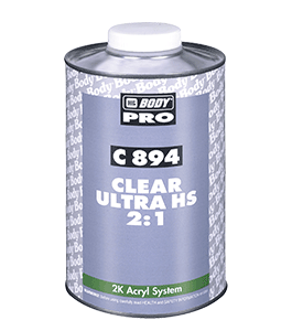 C894 CLEAR ULTRA HS 2:1