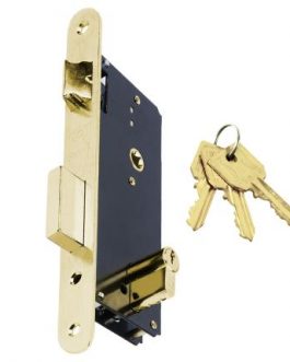 Domus Κλειδαριά Export Οβάλ Ξύλινης Εξώπορτας Εισόδου