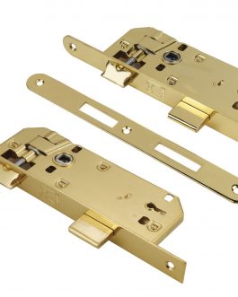 Domus Κλειδαριά Μεσόπορτας Econ Line Οβάλ με Κέντρα 40-75mm