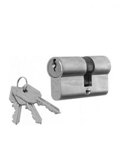 Domus Κύλινδρος Απλός 100mm (30-70) – Ασημί (Nickel)