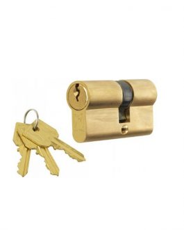 Domus Κύλινδρος Απλός 54mm (27-27) – Χρυσό (Brass)