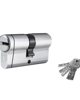 Domus Κύλινδρος Ασφαλείας Econ 100mm (35-65) – Ασημί (Nickel)