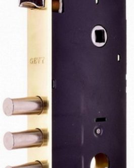 Gevy Κλειδαριά Ασφαλείας με Πύρους 45×85 Τετράγωνη Κίτρινη