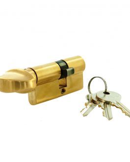 Gevy Κύλινδρος Απλός Πόμολου Brass 100mm